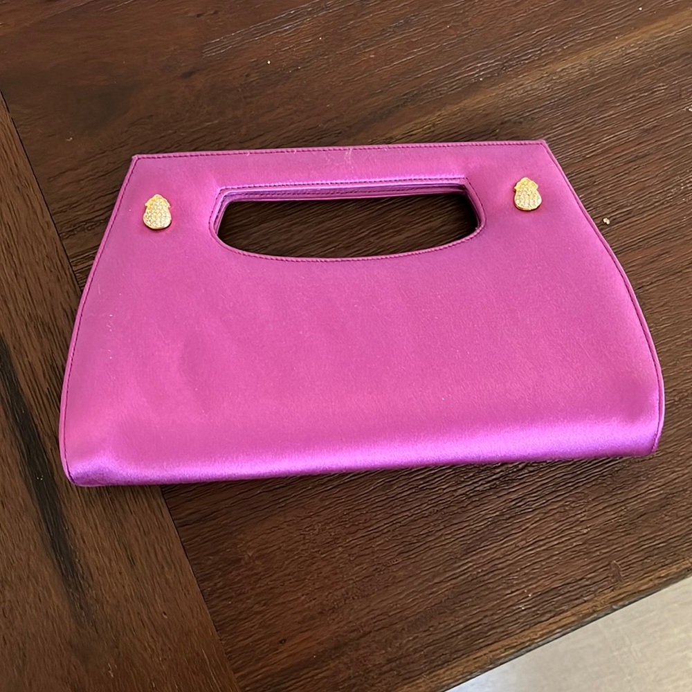 Adorable brand new Judith Leiber number clutch